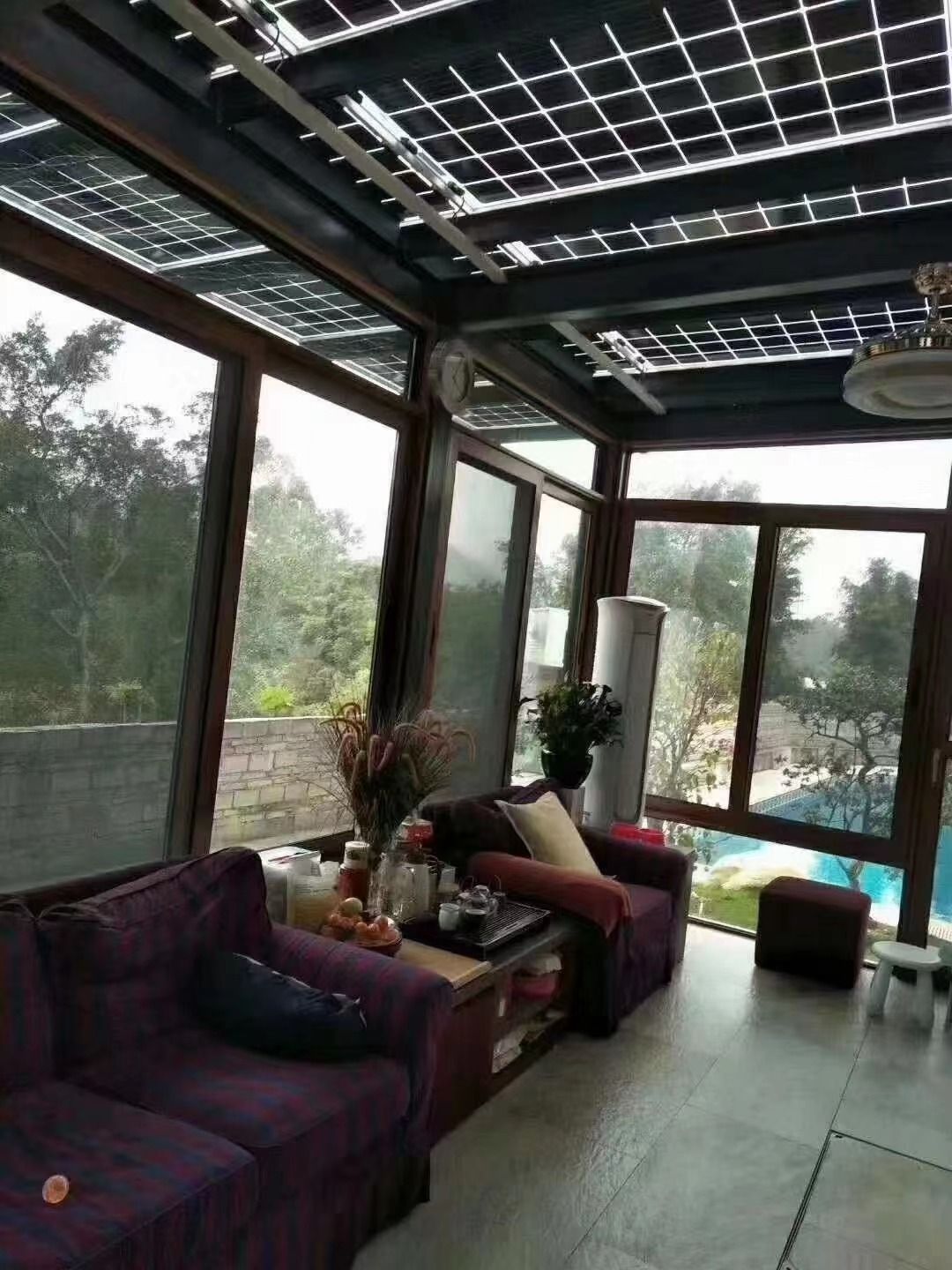 淮南20kw+15kwh智能AI别墅太阳能发电系统